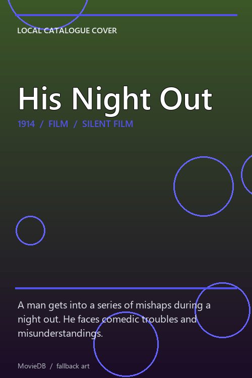 His Night Out poster