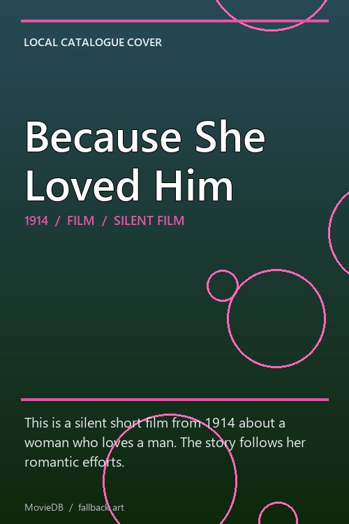 Because She Loved Him poster