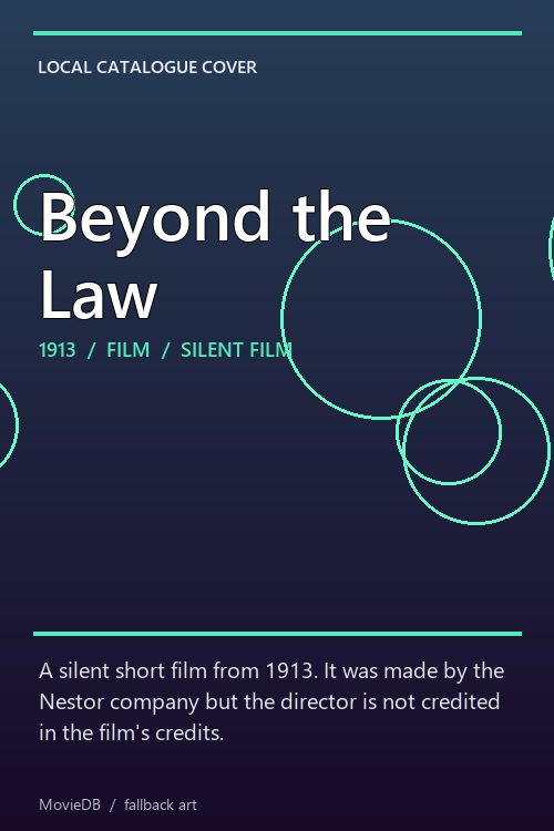 Beyond the Law poster