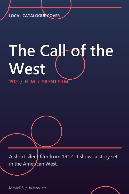 The Call of the West poster