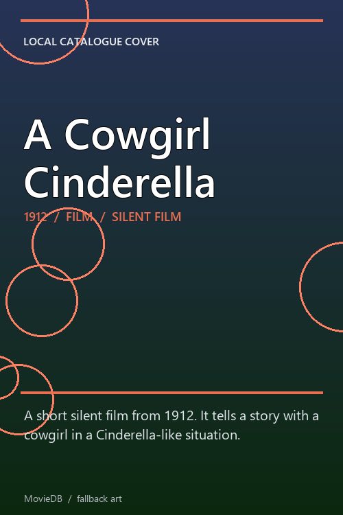 A Cowgirl Cinderella poster