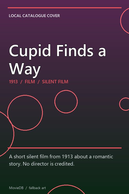Cupid Finds a Way poster