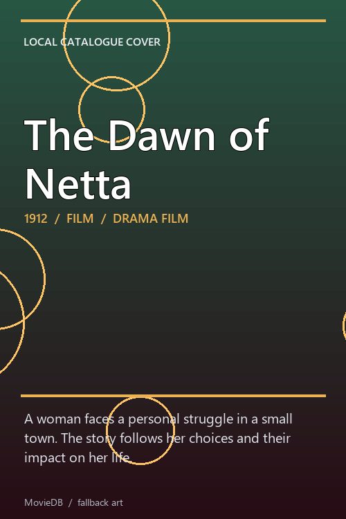 The Dawn of Netta poster