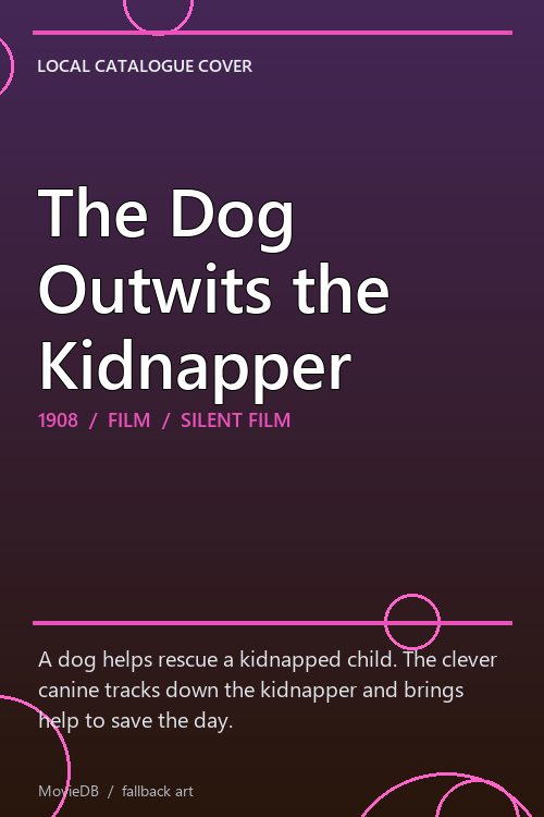 The Dog Outwits the Kidnapper poster