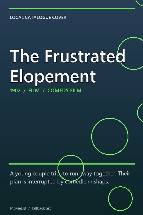 The Frustrated Elopement poster