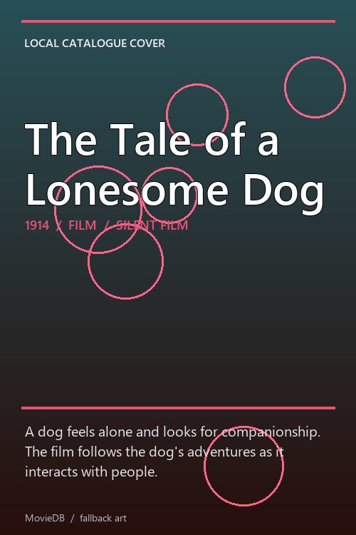The Tale of a Lonesome Dog poster