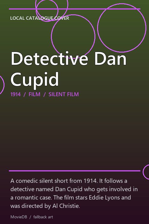 Detective Dan Cupid poster