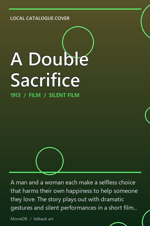 A Double Sacrifice poster