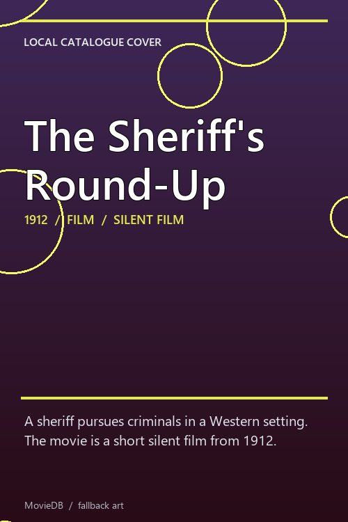 The Sheriff's Round-Up poster