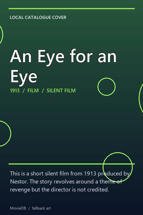 An Eye for an Eye poster