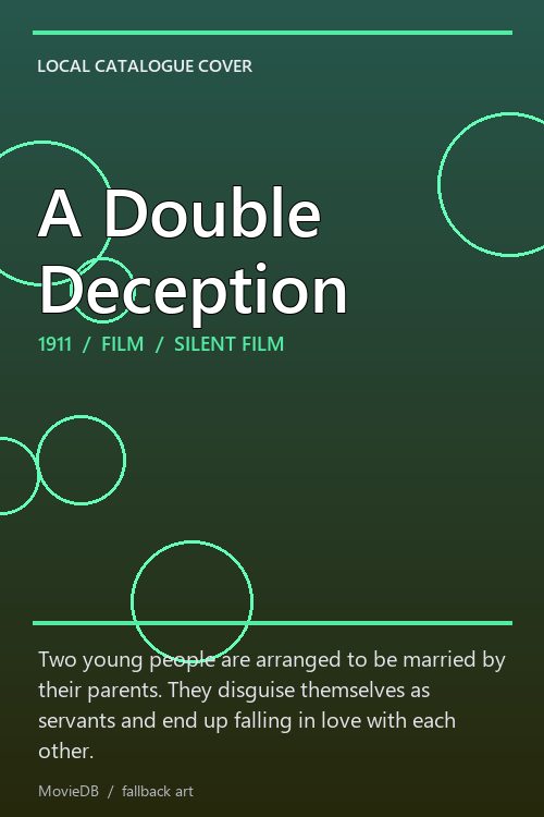 A Double Deception poster