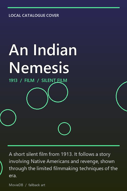 An Indian Nemesis poster