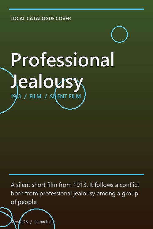 Professional Jealousy poster