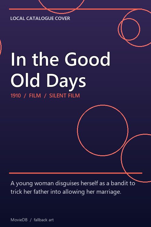 In the Good Old Days poster