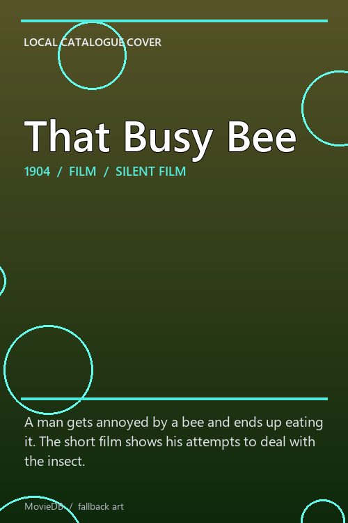 That Busy Bee poster