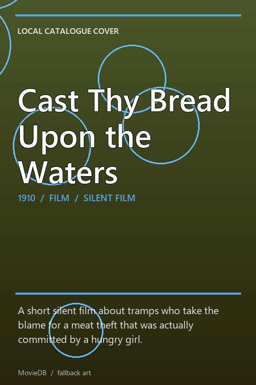 Cast Thy Bread Upon the Waters poster