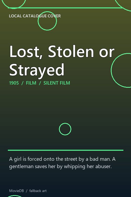 Lost, Stolen or Strayed poster