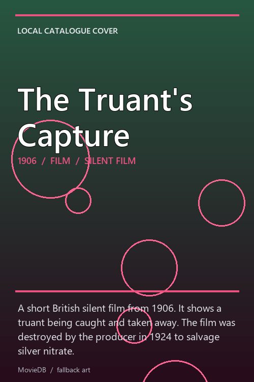 The Truant's Capture poster