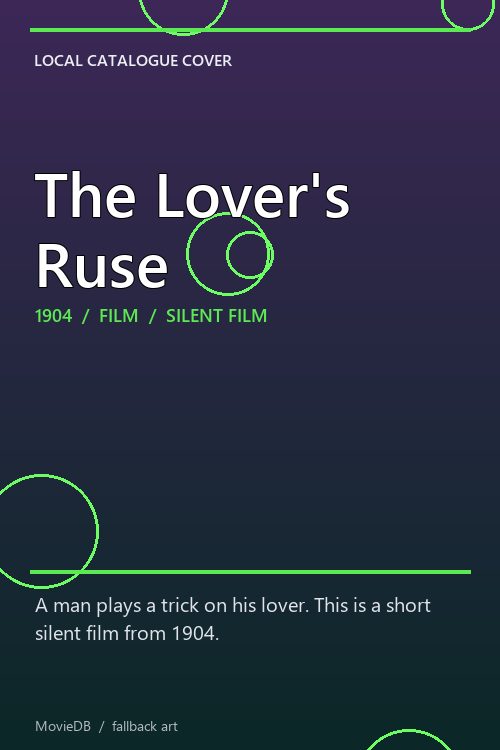 The Lover's Ruse poster