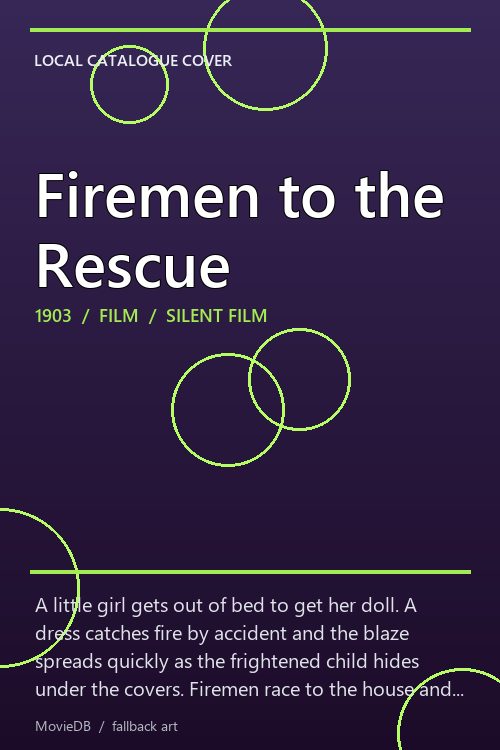 Firemen to the Rescue poster