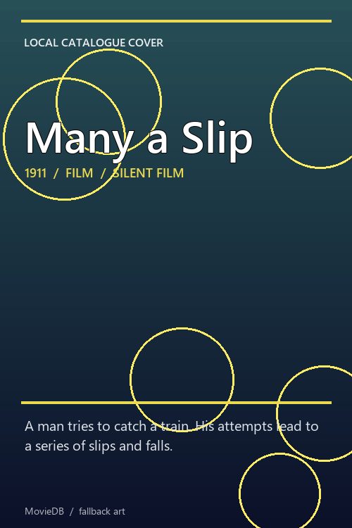Many a Slip poster