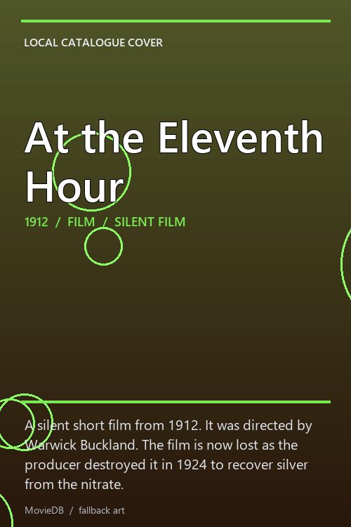 At the Eleventh Hour poster