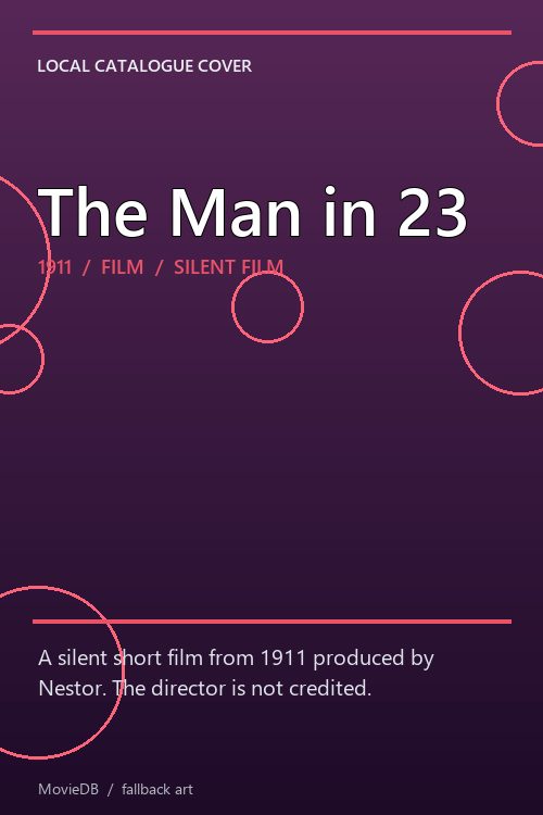The Man in 23 poster