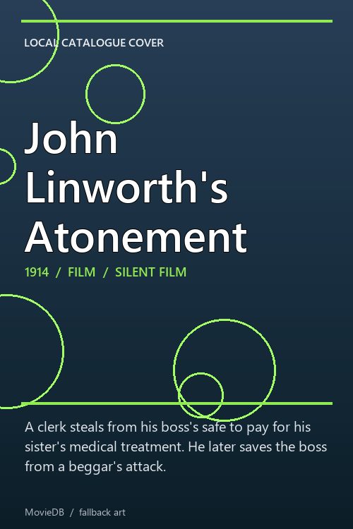 John Linworth's Atonement poster