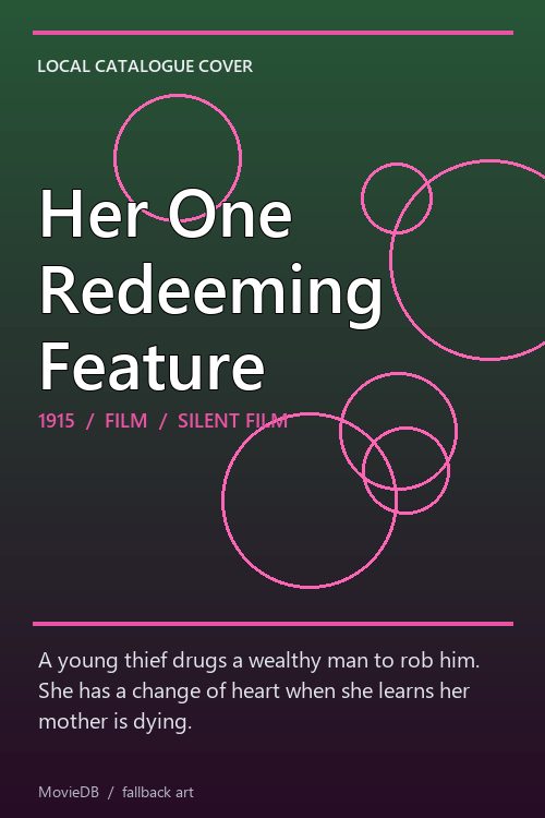 Her One Redeeming Feature poster