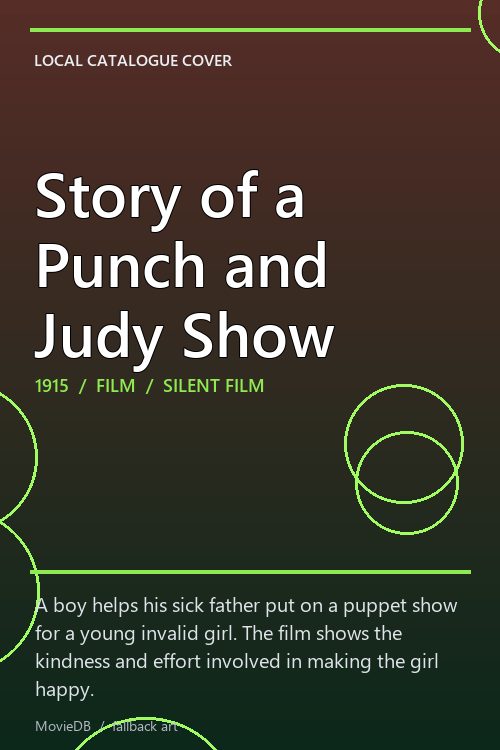 Story of a Punch and Judy Show poster