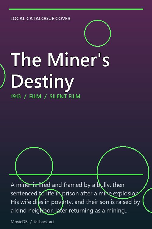 The Miner's Destiny poster