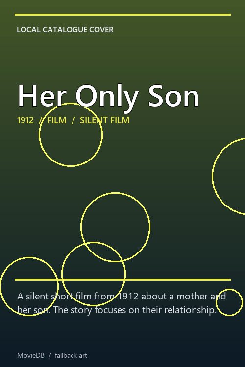 Her Only Son poster