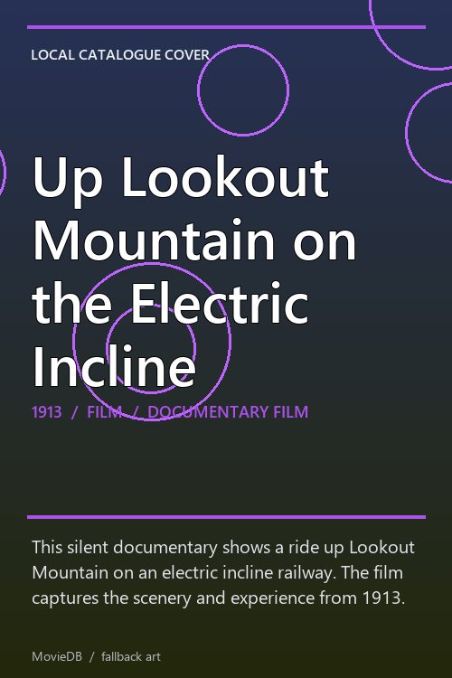 Up Lookout Mountain on the Electric Incline poster