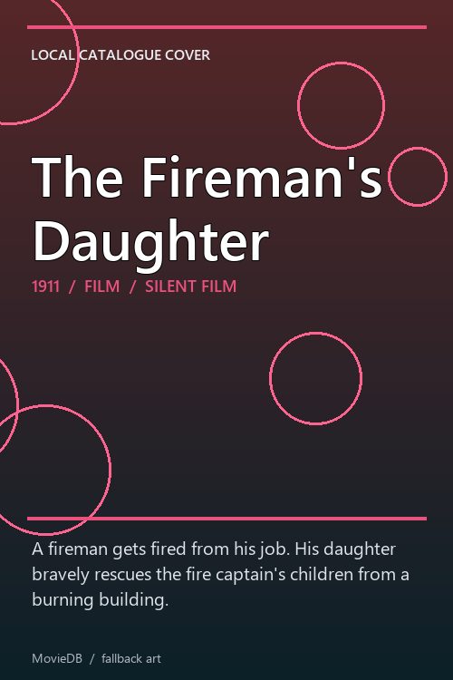 The Fireman's Daughter poster