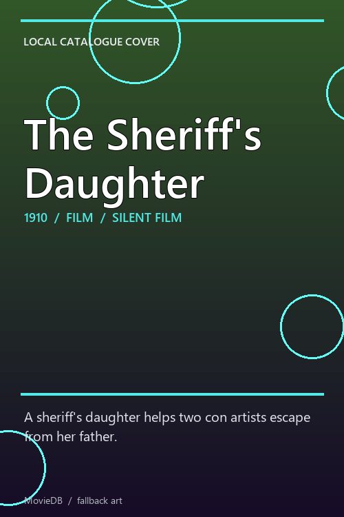 The Sheriff's Daughter poster