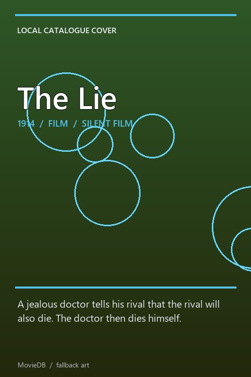The Lie poster