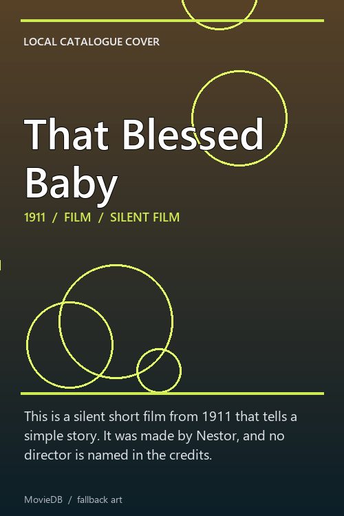 That Blessed Baby poster