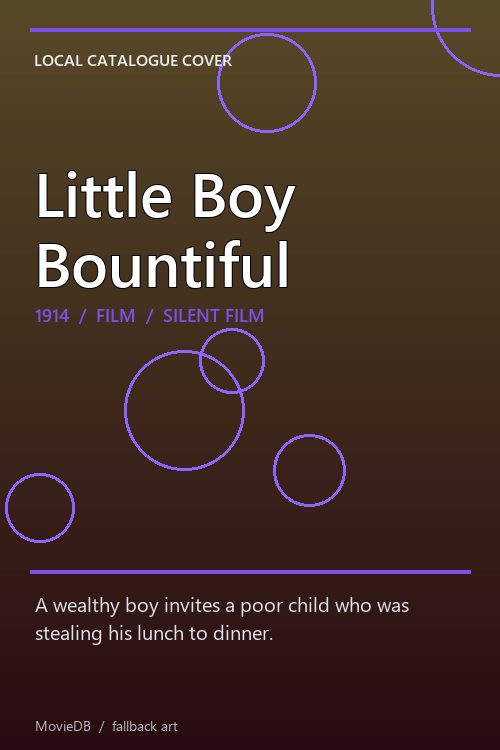 Little Boy Bountiful poster
