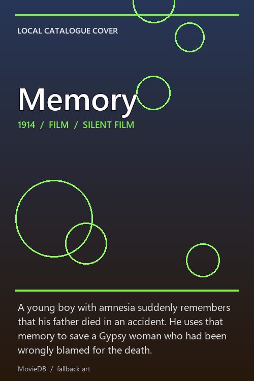 Memory poster