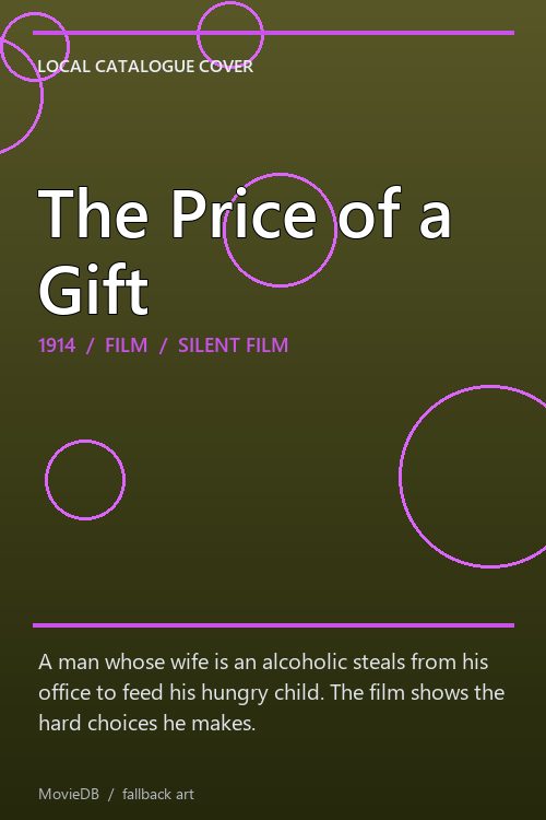The Price of a Gift poster