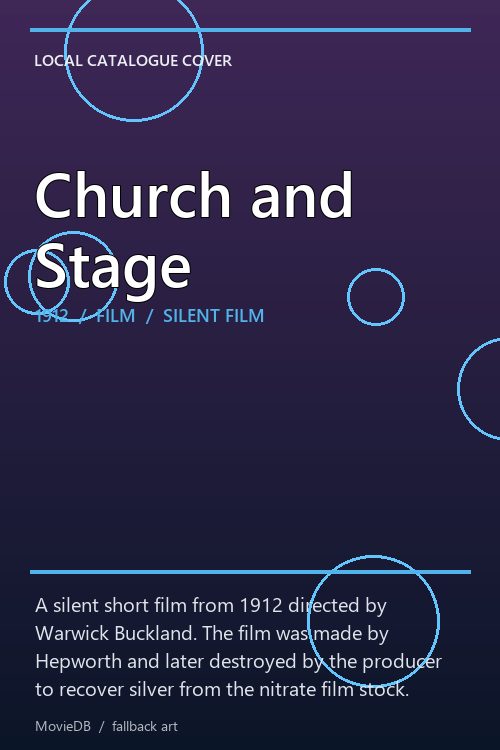 Church and Stage poster