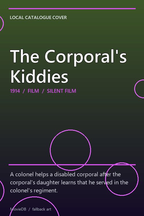 The Corporal's Kiddies poster