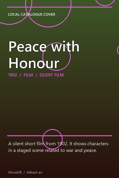Peace with Honour poster
