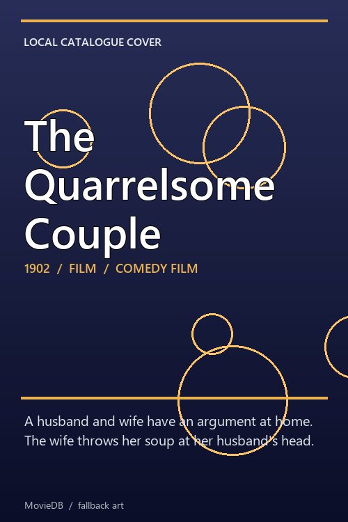 The Quarrelsome Couple poster
