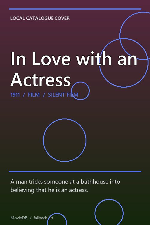 In Love with an Actress poster