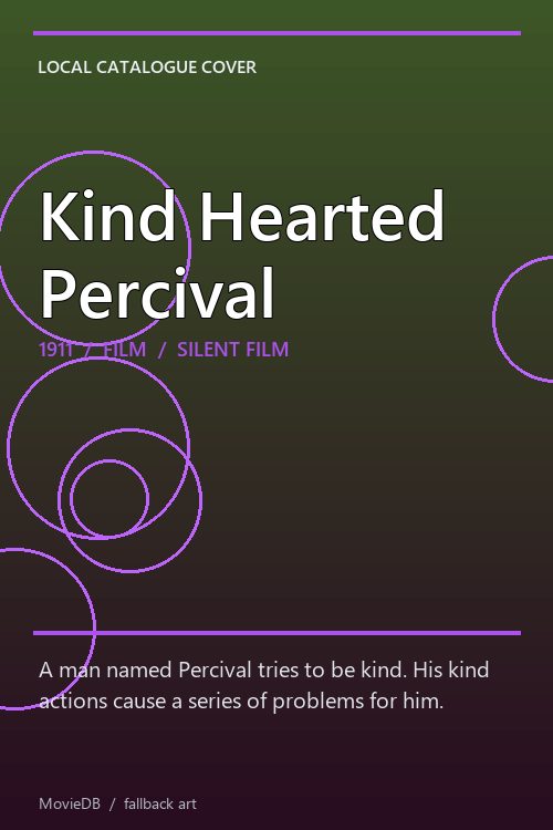 Kind Hearted Percival poster