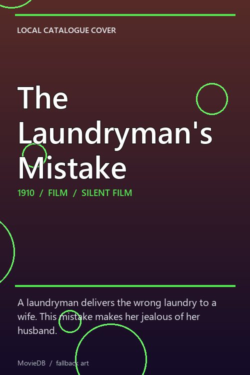 The Laundryman's Mistake poster