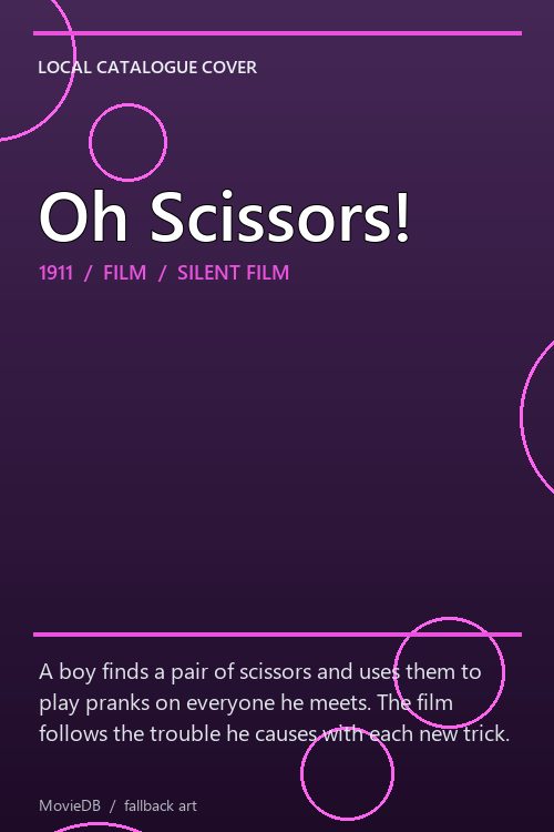 Oh Scissors! poster