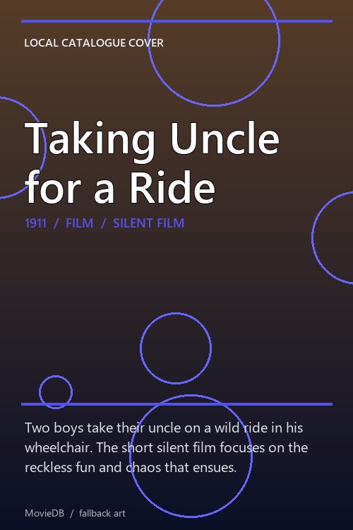 Taking Uncle for a Ride poster