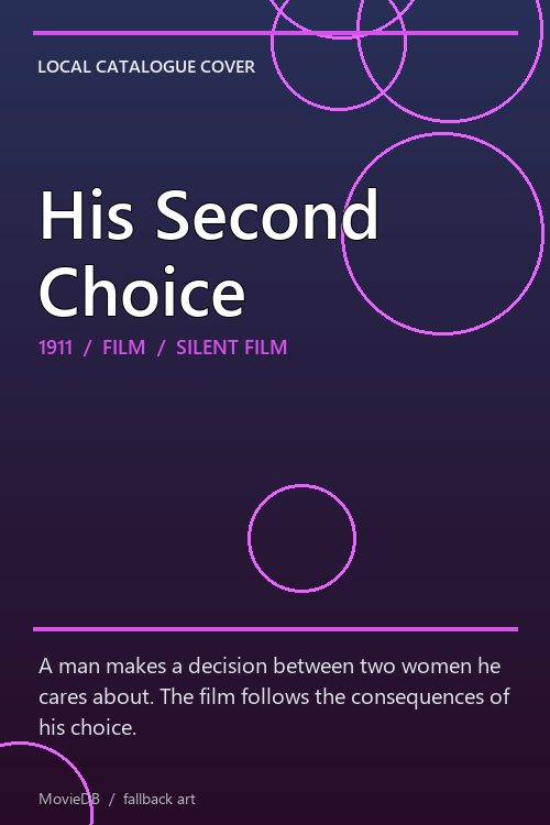 His Second Choice poster
